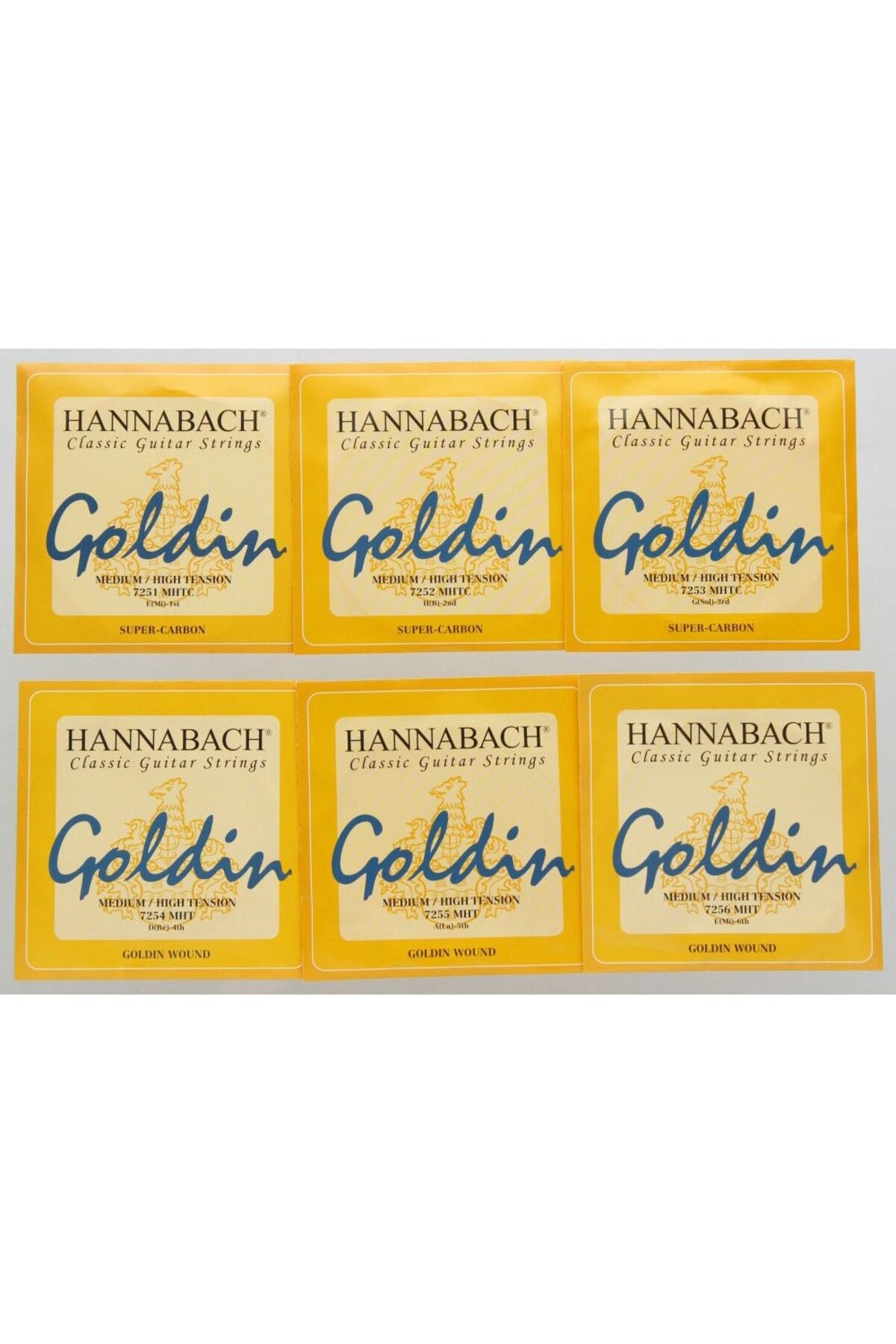 Hannabach-Goldin 725 Mht Classic Guitar String 3