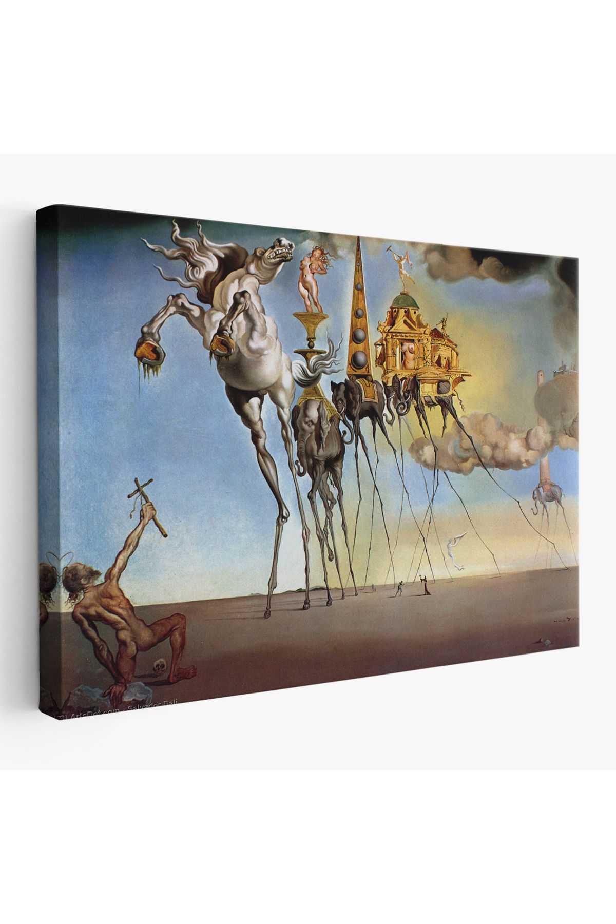 bluvex Salvador Dali - The Temptation of St. Anthony Kanvas Tablo-5162