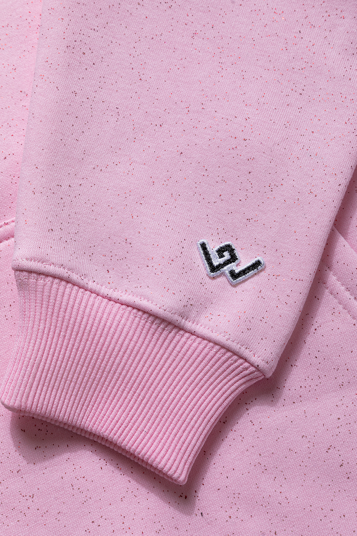 Cos Weirdos  PINKY shiny pembe simli sweathshirt - Görsel 4