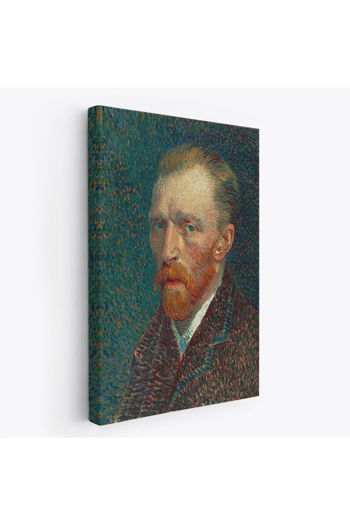 Anılfashion Vincent Van Gogh'un Portresi 1887 Kanvas Tablo-5114