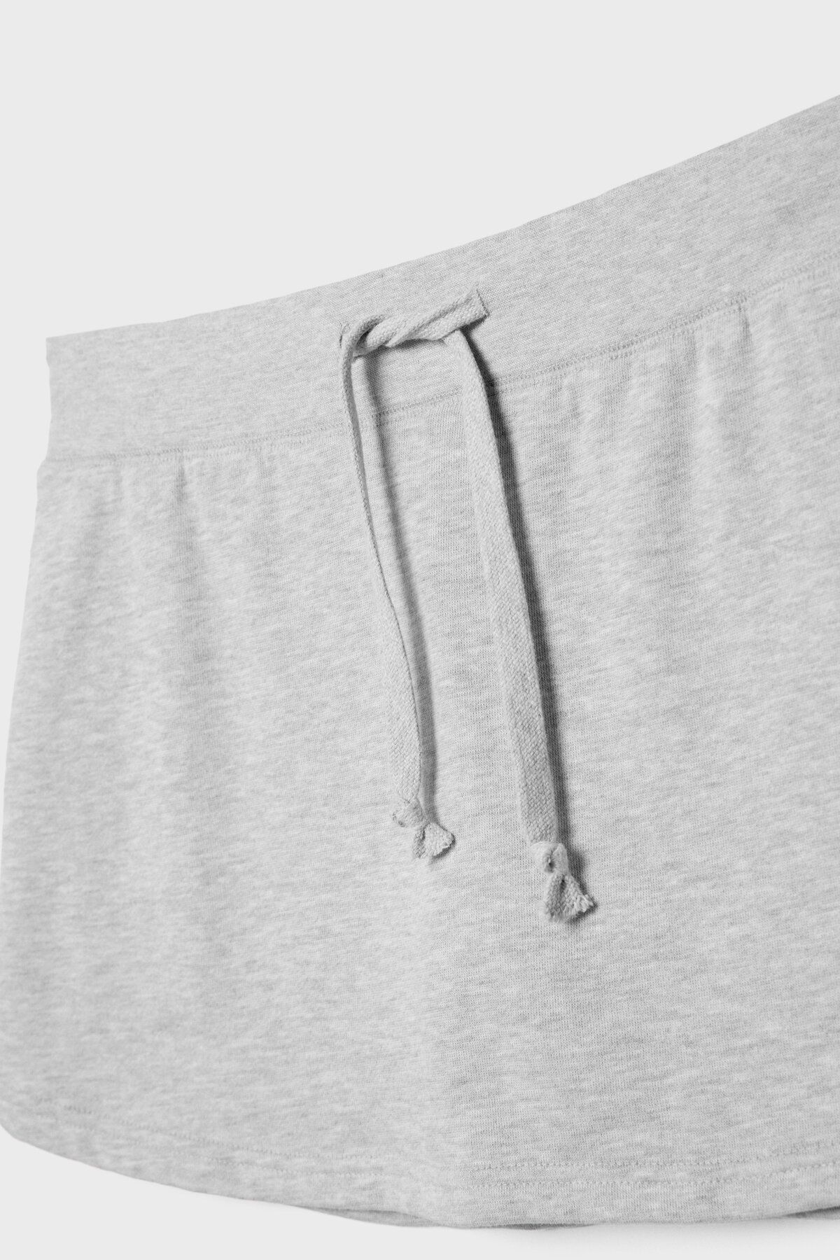 Stradivarius-Plush skort with drawstrings 7