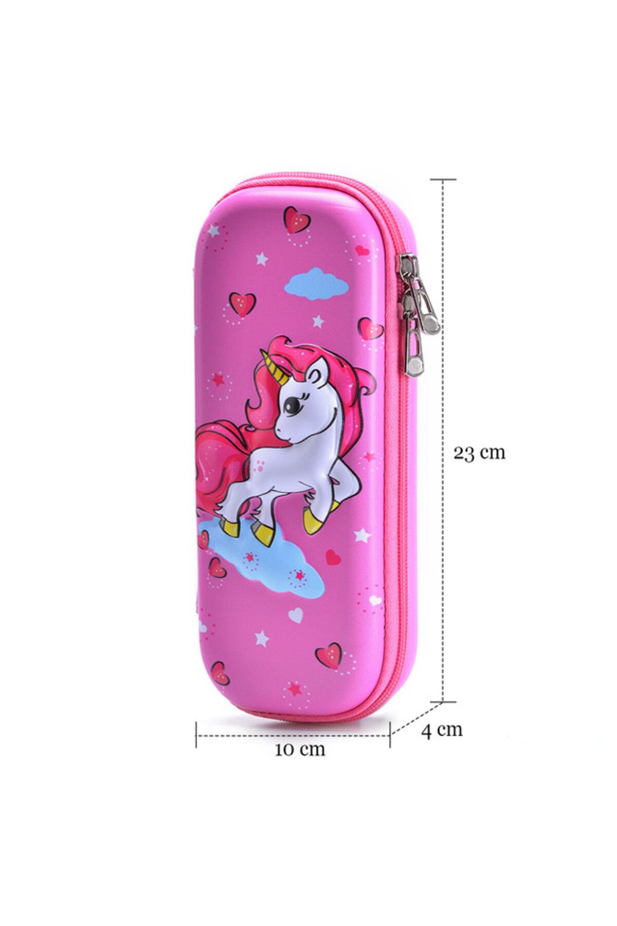 Eazy Kids-3D Pencil Case - Unicorn Pink 7