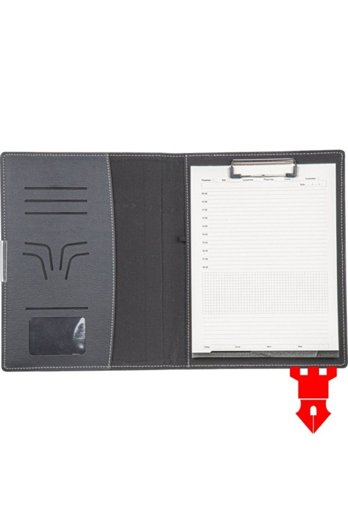 KALE PROMOSYON-A4 Size Calculator - Collective Secretary Blocknot with Special Box 2