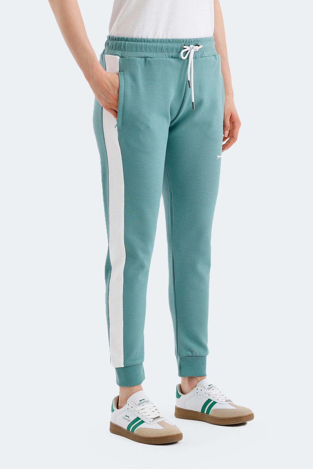 Slazenger-Green Veva Women's Sweatpants 4