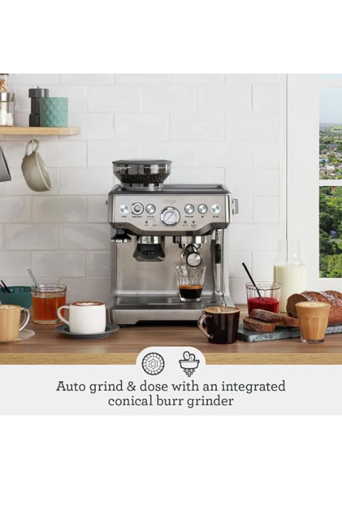 Sage-Barista Express Espresso Machine With 2 Years Warranty 2