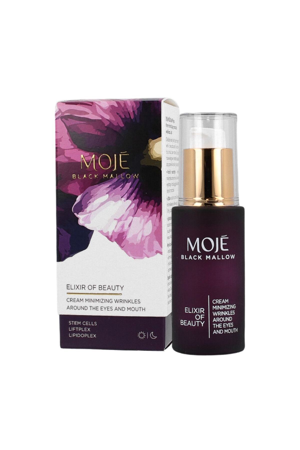 Others Mojé Black Mallow Elixir Of Beauty Cream Minimizand Ridurile, In Jurul Ochilor Si Gurii 30 Ml - One Size