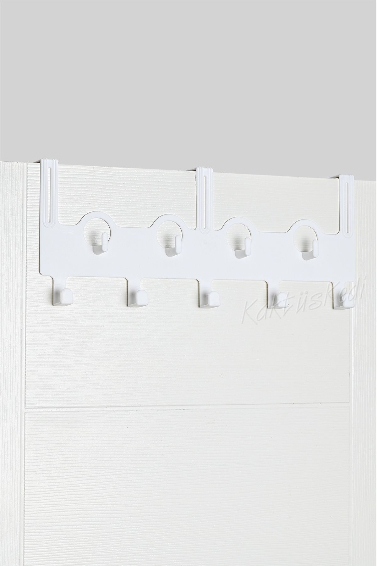 KaktüsKedi-White Hanging Door - Compatible with Thick Doors 5