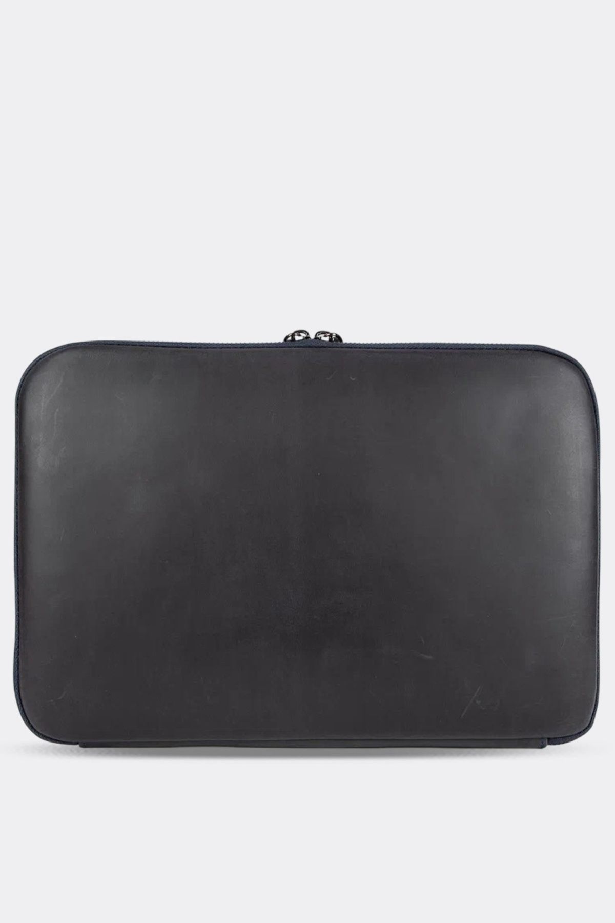 کیف نوت بوک آبی AIR PRO 13 و 13.3 اینچ لپ تاپ چرمی واقعی NAVY MORCA