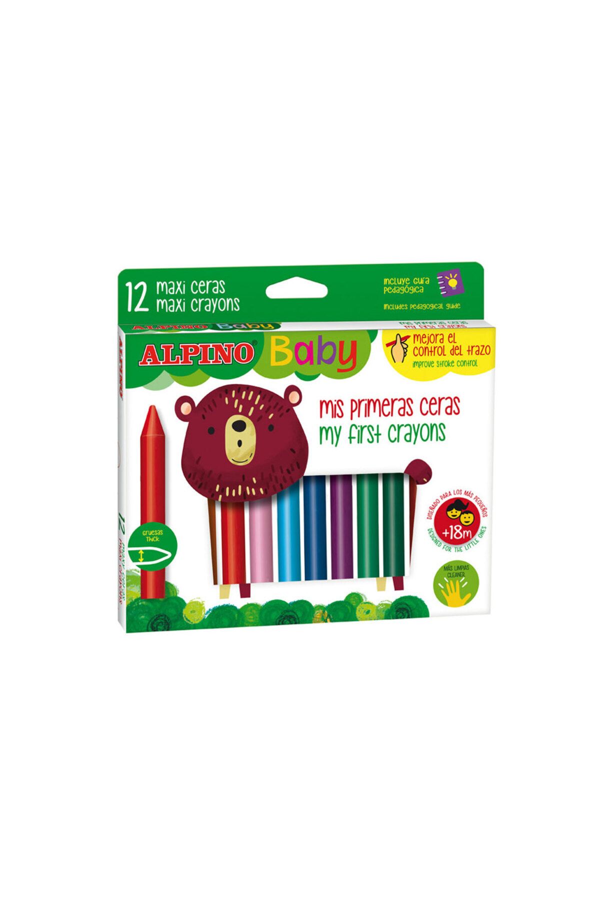 Alpıno-12 Piece Pastel Paint Set - Baby Da-060 1