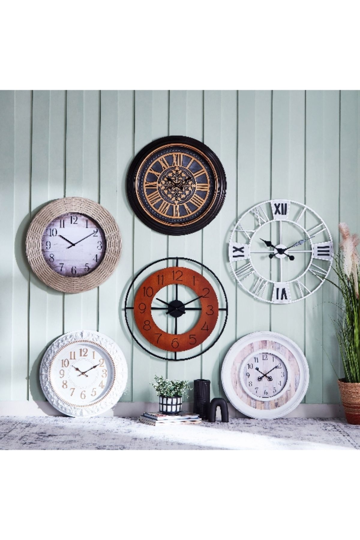 Home Box-Saratoga Wall Clock - 61x4 cm 4