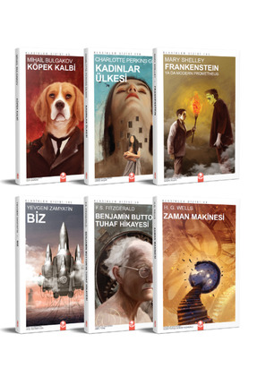 Kızıl Panda Yayınevi Bilim Kurgu Seti - 2 (6 Kitap)