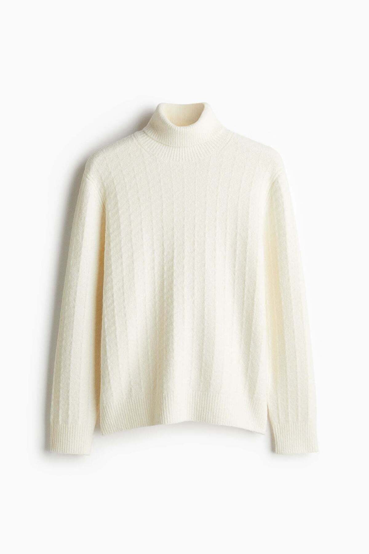 H&M-Regular Fit Polo-neck jumper 4