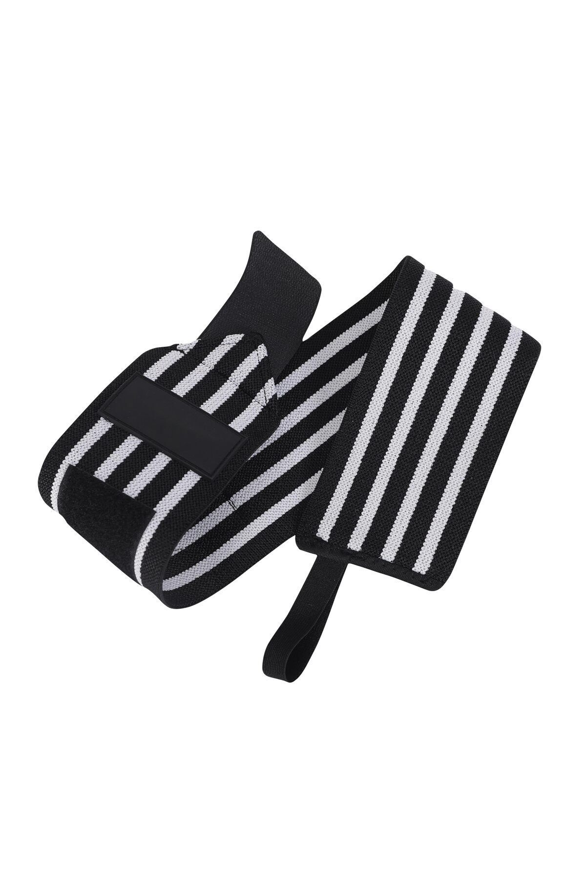 Endless-Stretchable Wristband Strap Single Thumb Loop | Black | Material: Nylon And Polyester 1