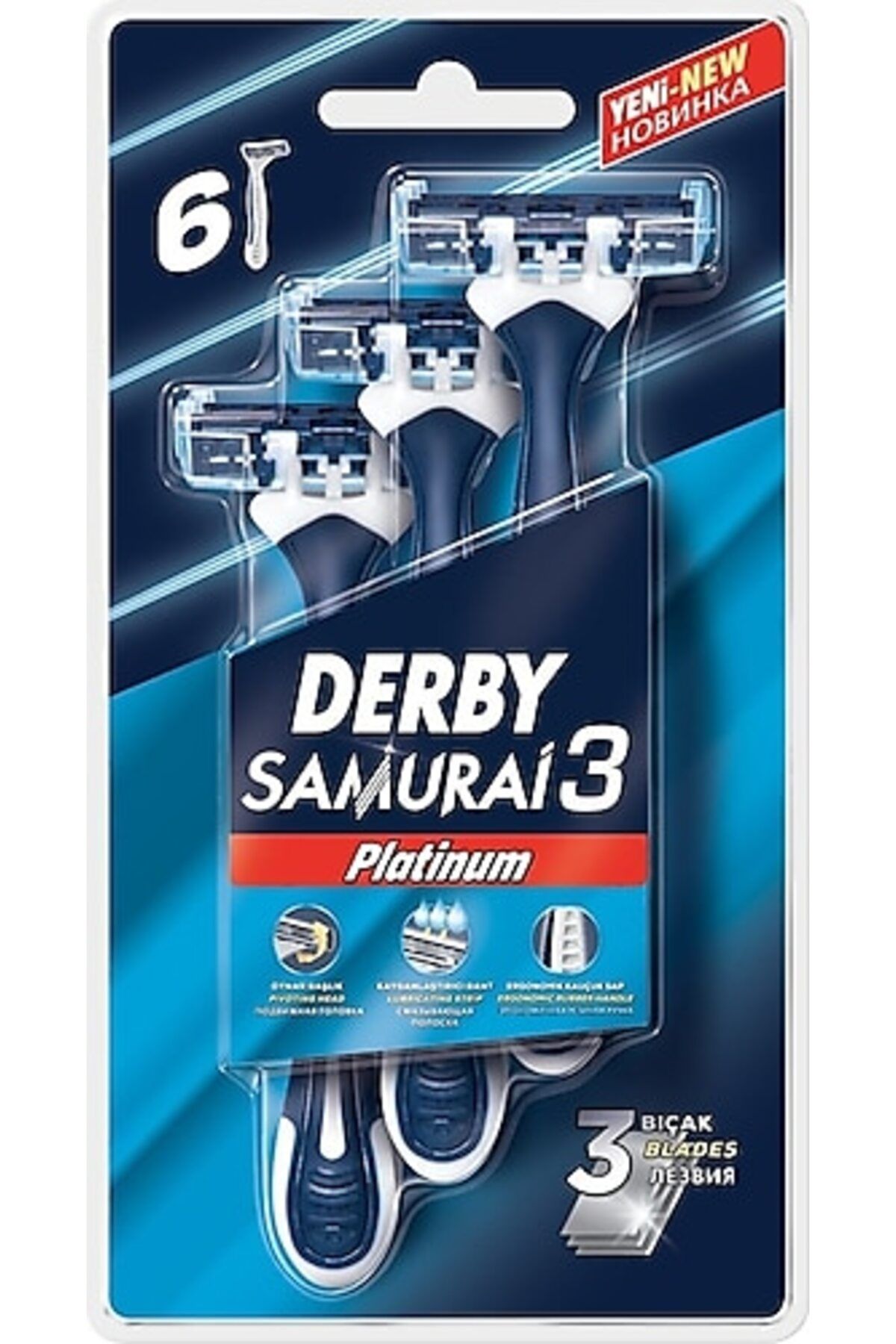 Samurai 3 6'lı Blister