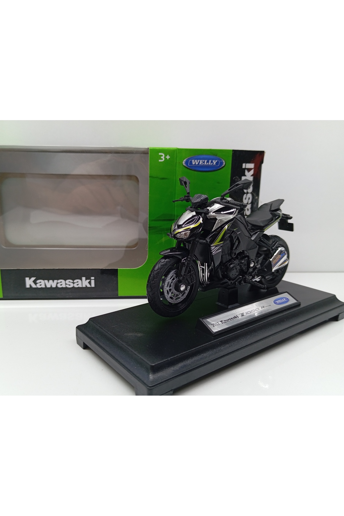 WELLY Dianomi welly 1:18 ölçek 2017 KAWASAKİ Z1000 R EDİTİON