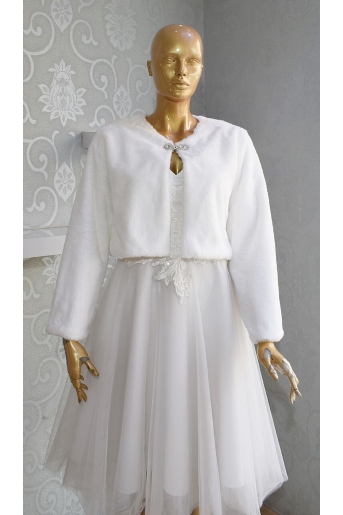 paris in paris-Mireasa Blana-Jacheta de mireasa-Mireasa Bolero-Rochie de nunta Etol-Nunta Blana-Șal-rochie de mireasă Accesorii-Șal de seara 5