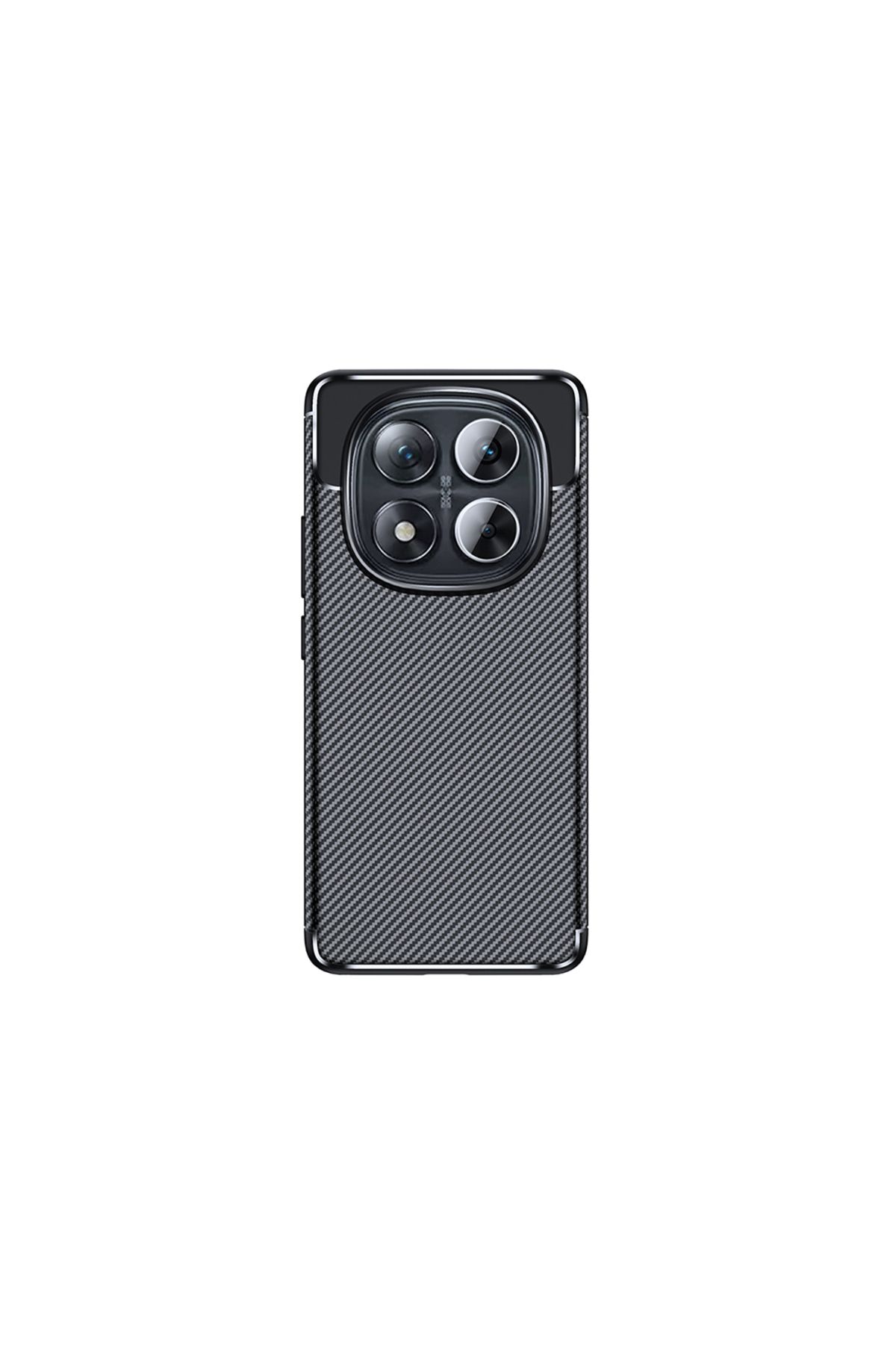 gaappy Fib Serisi Xiaomi Redmi Note 14 Pro Plus Siyah Kapak