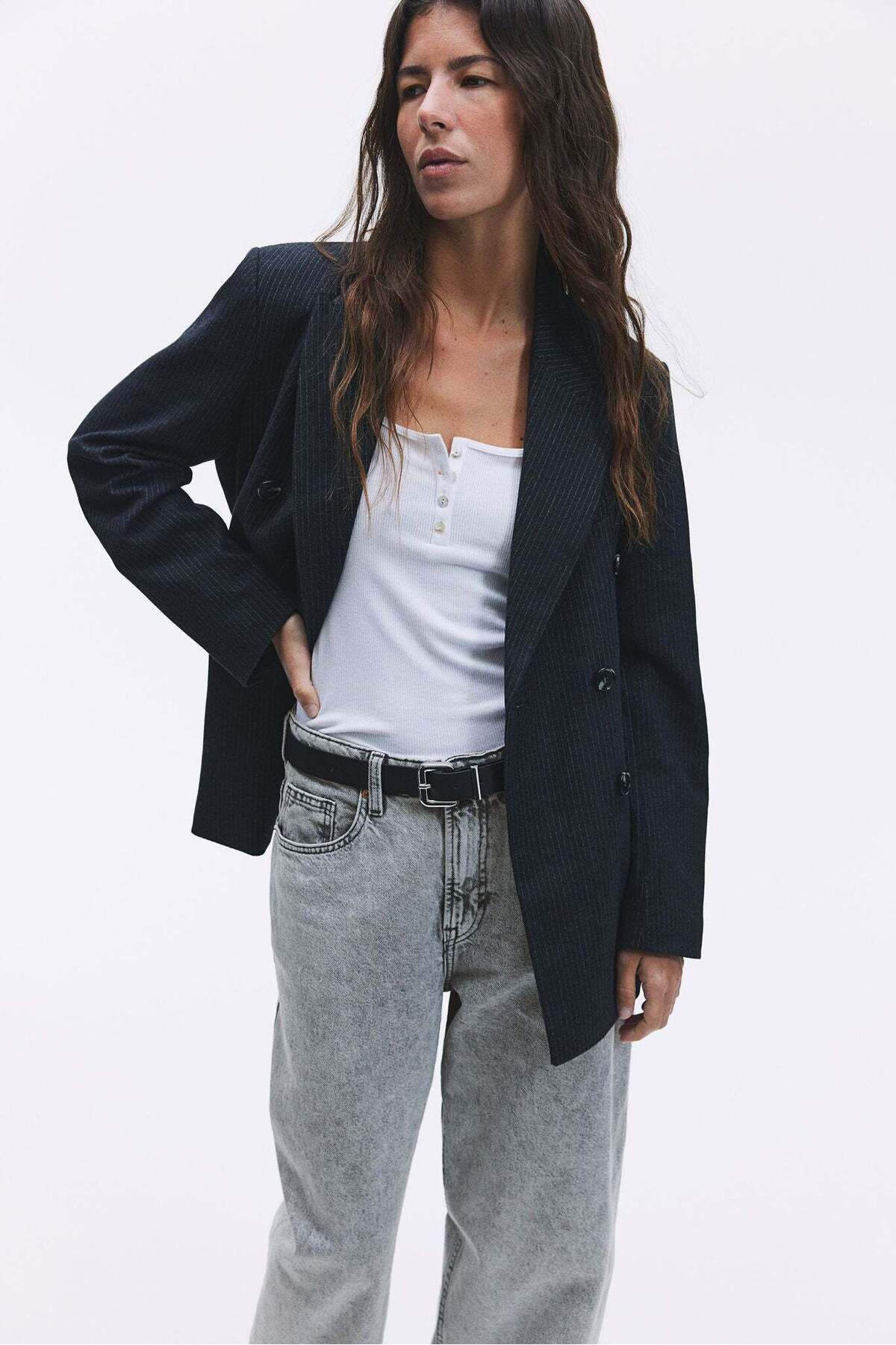H&M-90s Baggy High Jeans 4