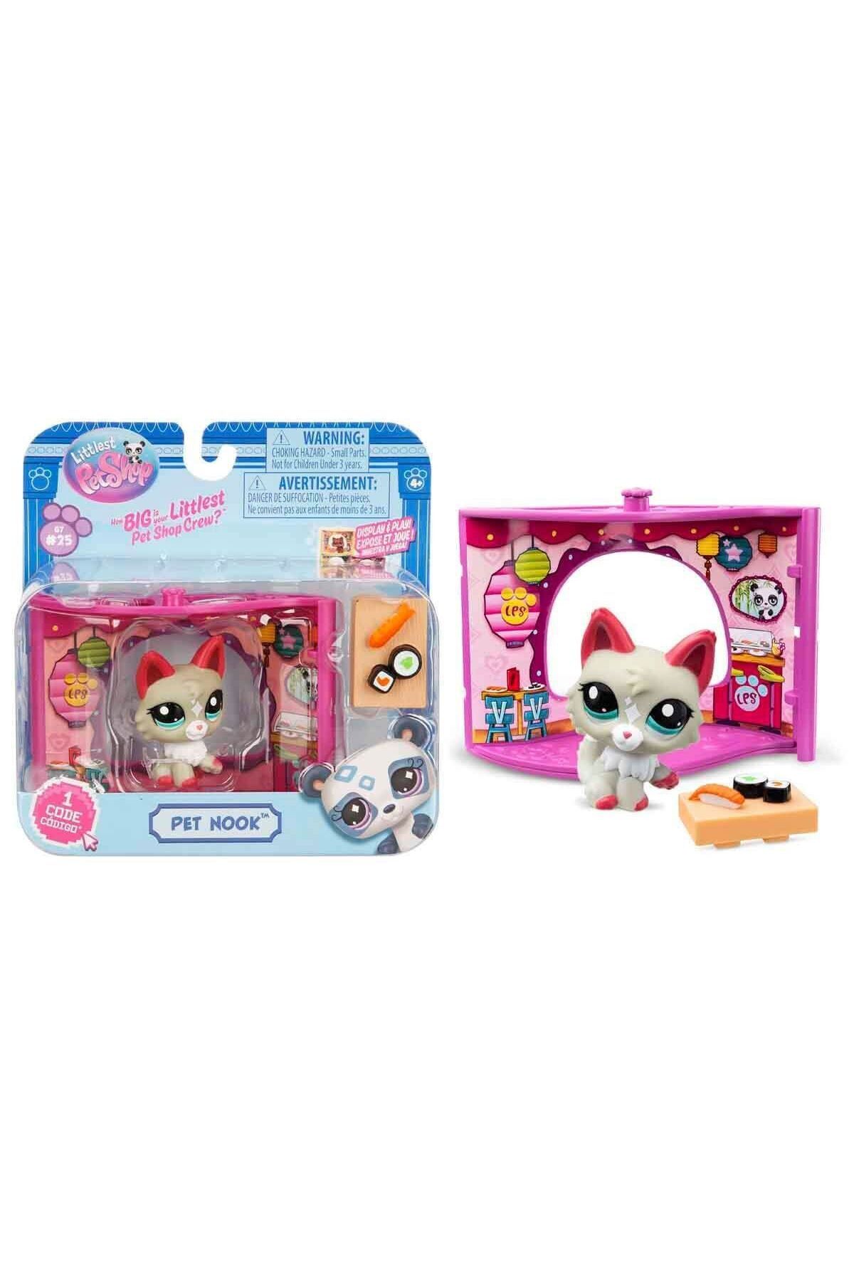 Sunman 0590 Littlest Pet Shop Miniş ve Temalı Oyun Köşesi -Sunman