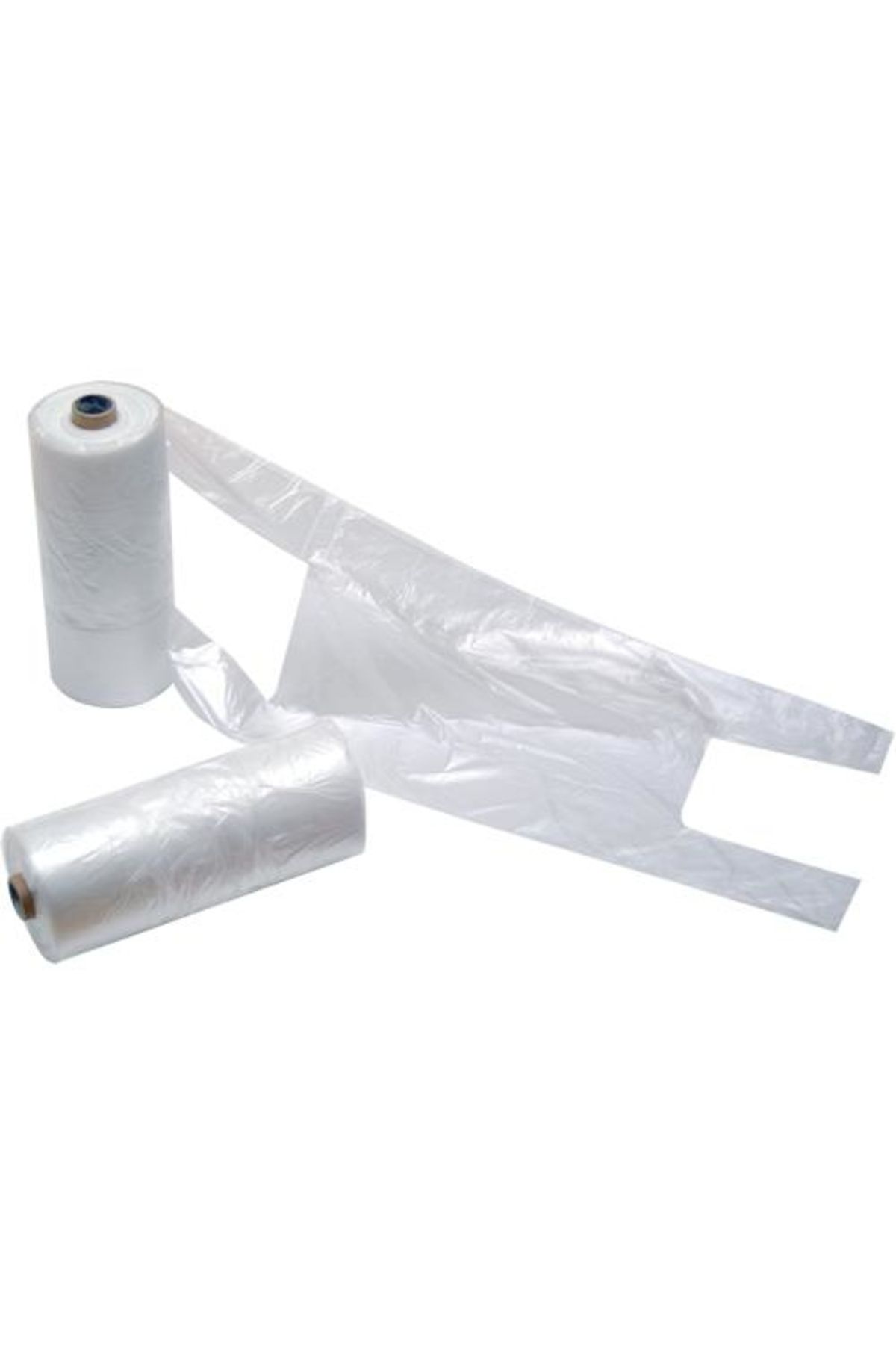 YOK YOK AMBALAJ-Roll Russet Transparent Undershirt Market Greengrocer Bag Large Size 200' Piece (25X52CM) 2