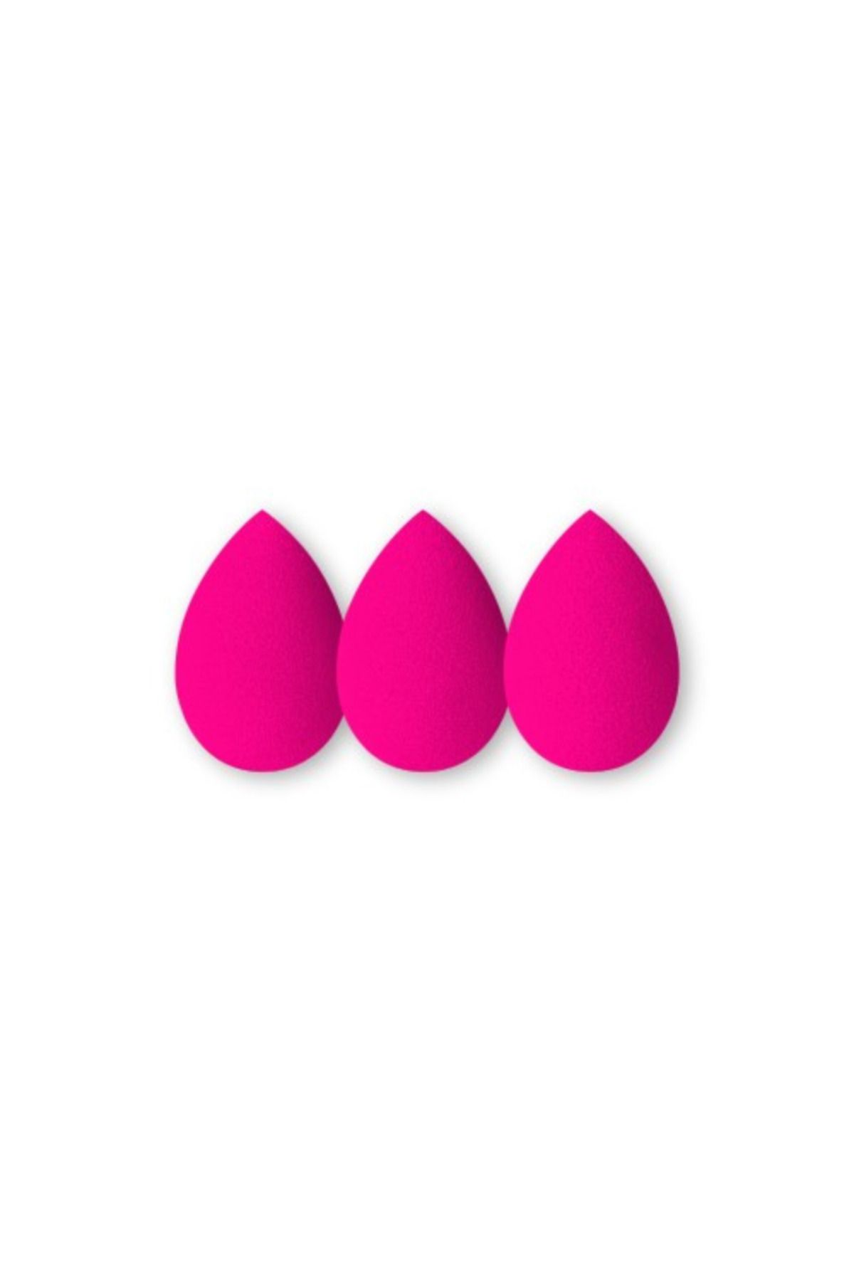 Others-IBRA Makeup Makeup Blender Sponge 3 szt. - Zestaw różowych gąbeczek do makijażu trio 1