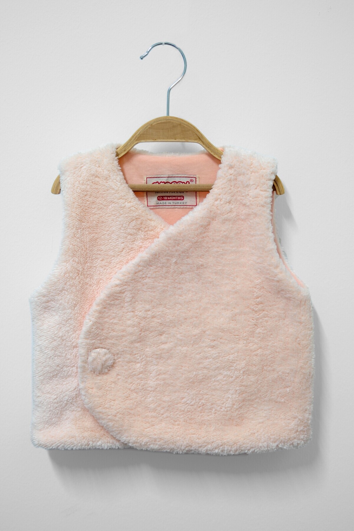 Aressy Welsoft Bebek Yelek Çocuk Mevsimlik Yelek Penye Astarlı Yelek fotoğrafı 2 (önizleme)