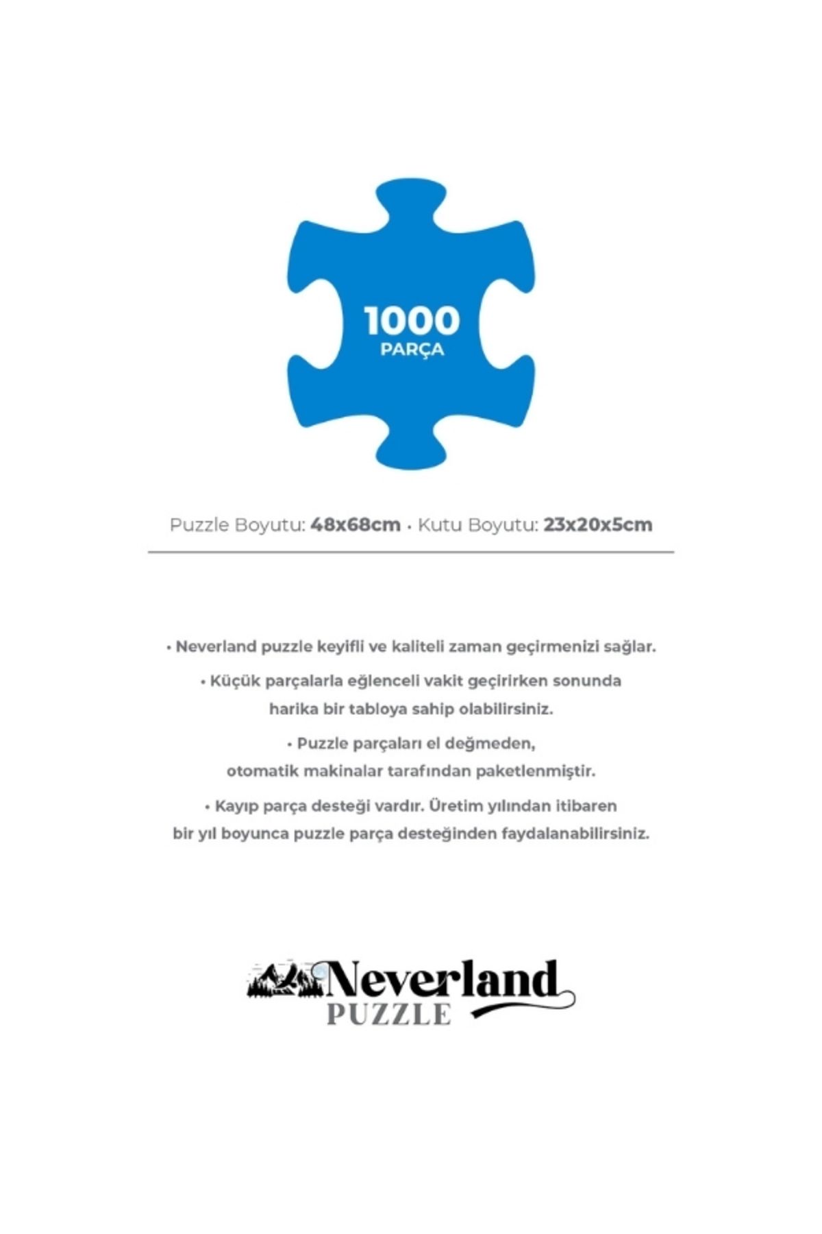 پک دو عددی پازل 1000 تکه – مدل‌های Colmar و لندن Neverland Neverland