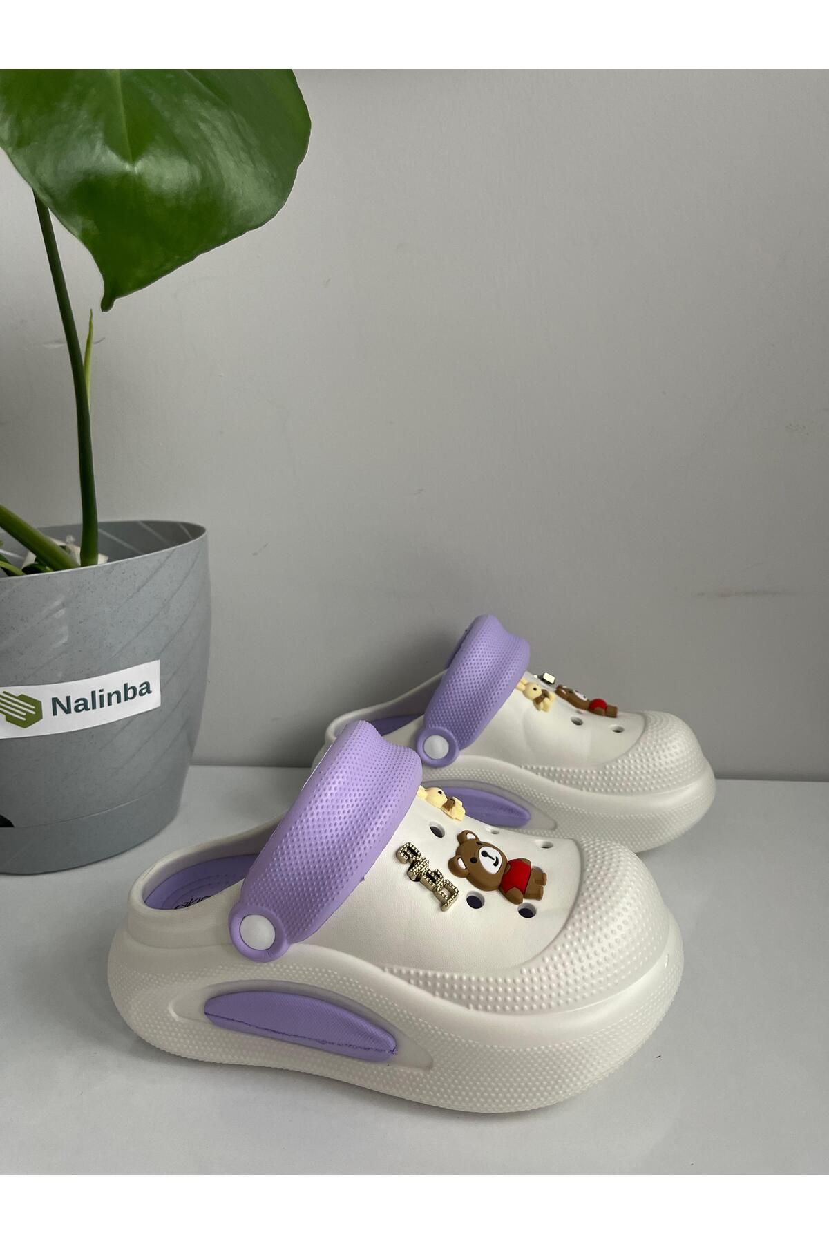 AKINAL-Full Orthopedic Cros Slippers with Thick Sole Bear 3