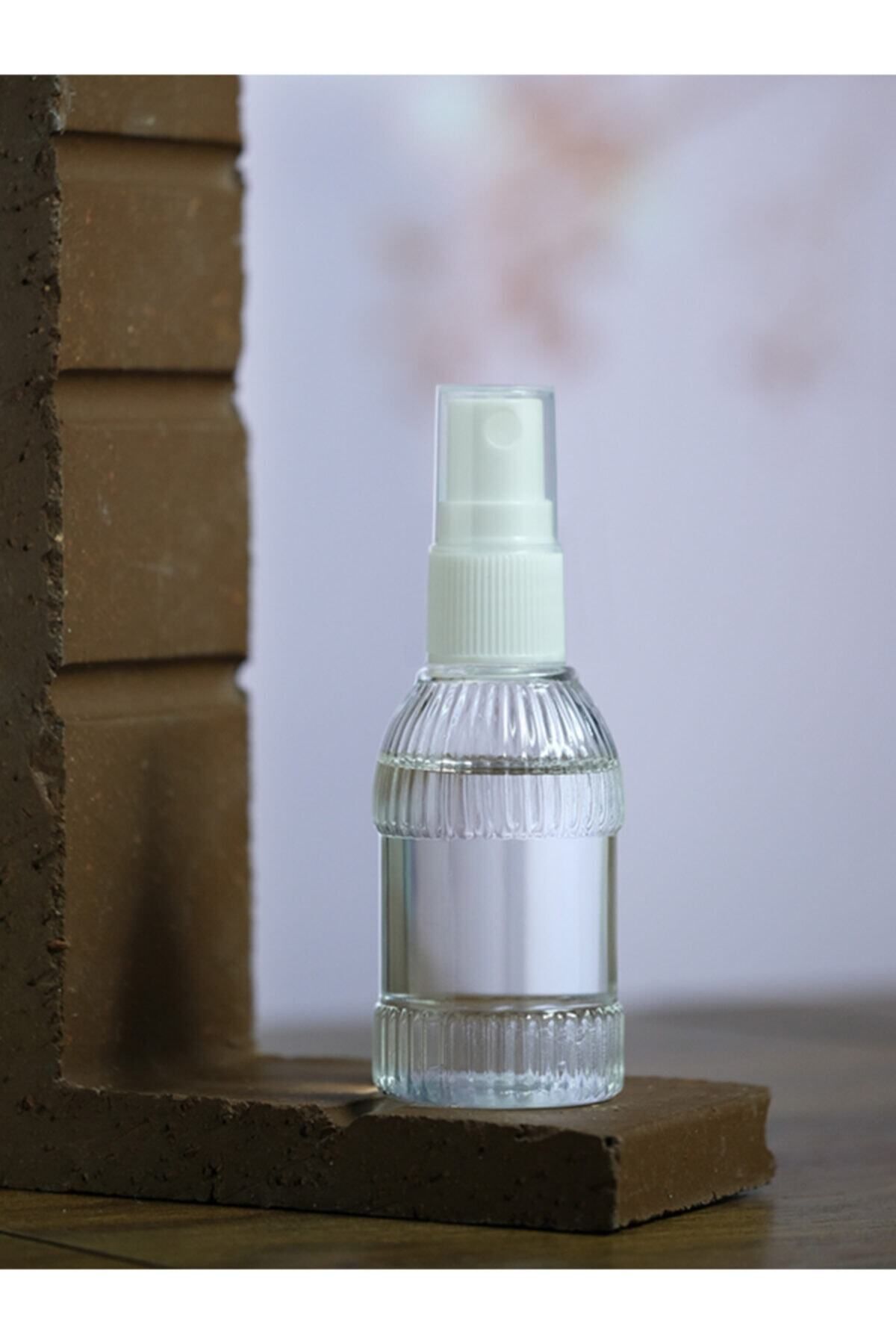 Mikasso 5 Adet 50 Ml Sprey Başlıklı Est Likit Mürekkep - Dezenfektan - Kolonya Boş Şişesi 50 ml 5'li