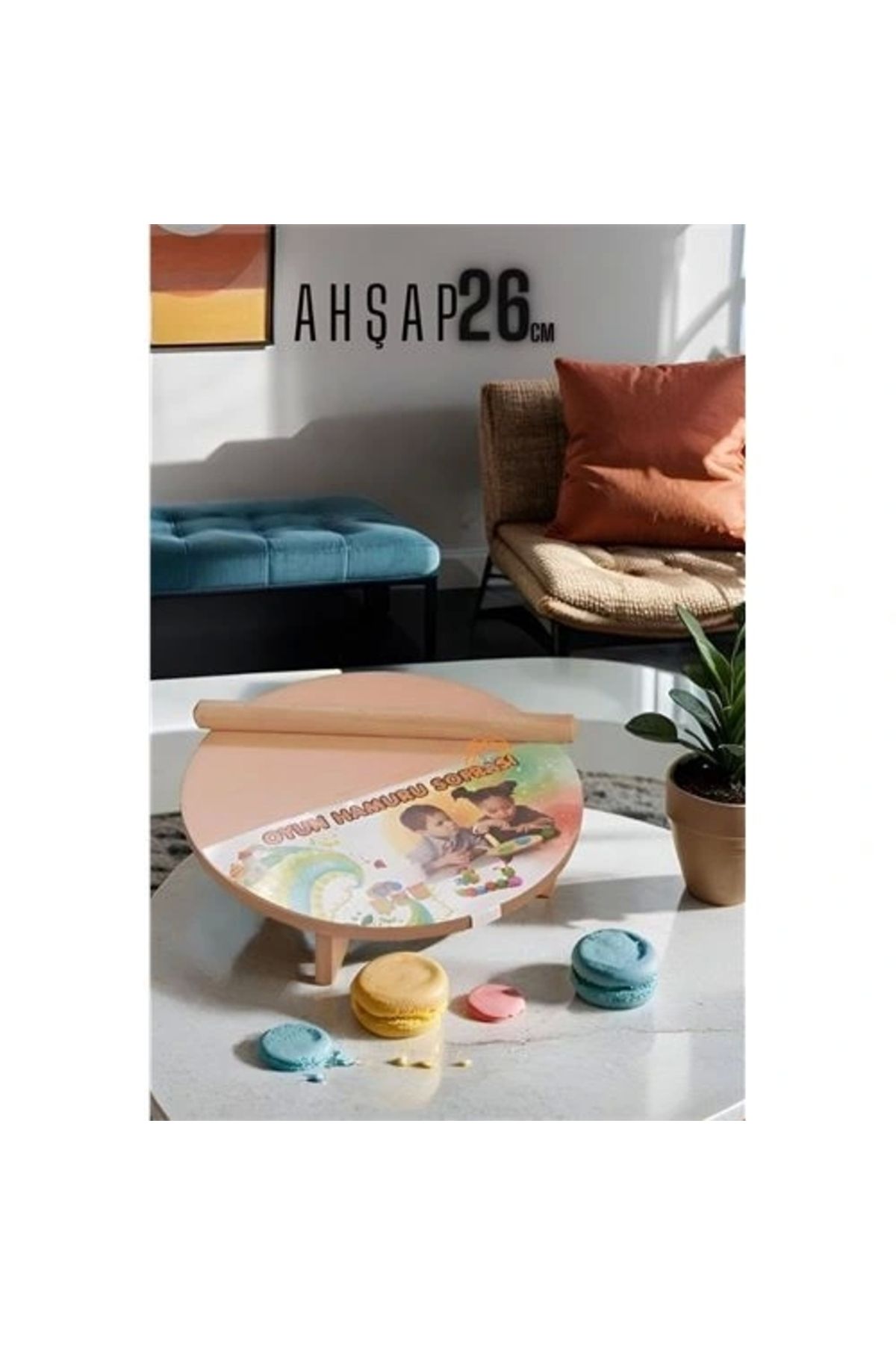 shopwave Çocuk 26 Cm Hamur Açma Masası