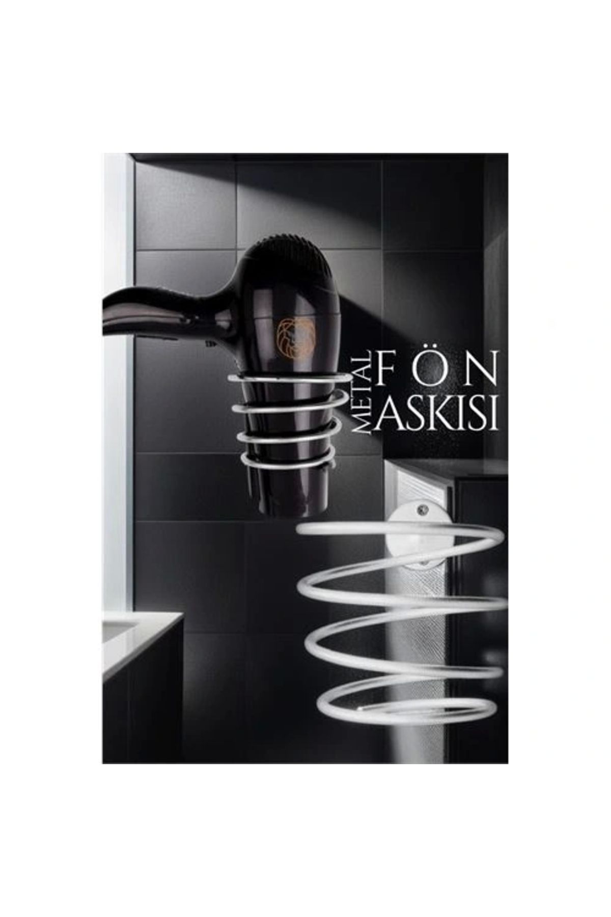 shopwave Metal Fön Askısı KROM