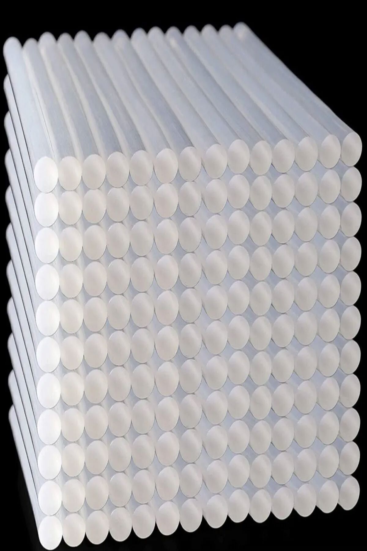 Mikasso 36 Adet Kalın Sıcak Silikon Mum Silikon Çubuk Silikon 11,3mmx30cm CN