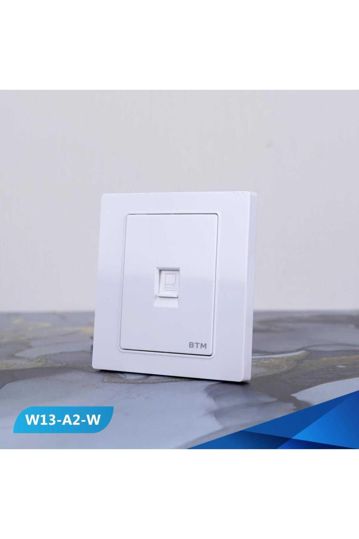 Btm-White computer port socket -2 pieces 2