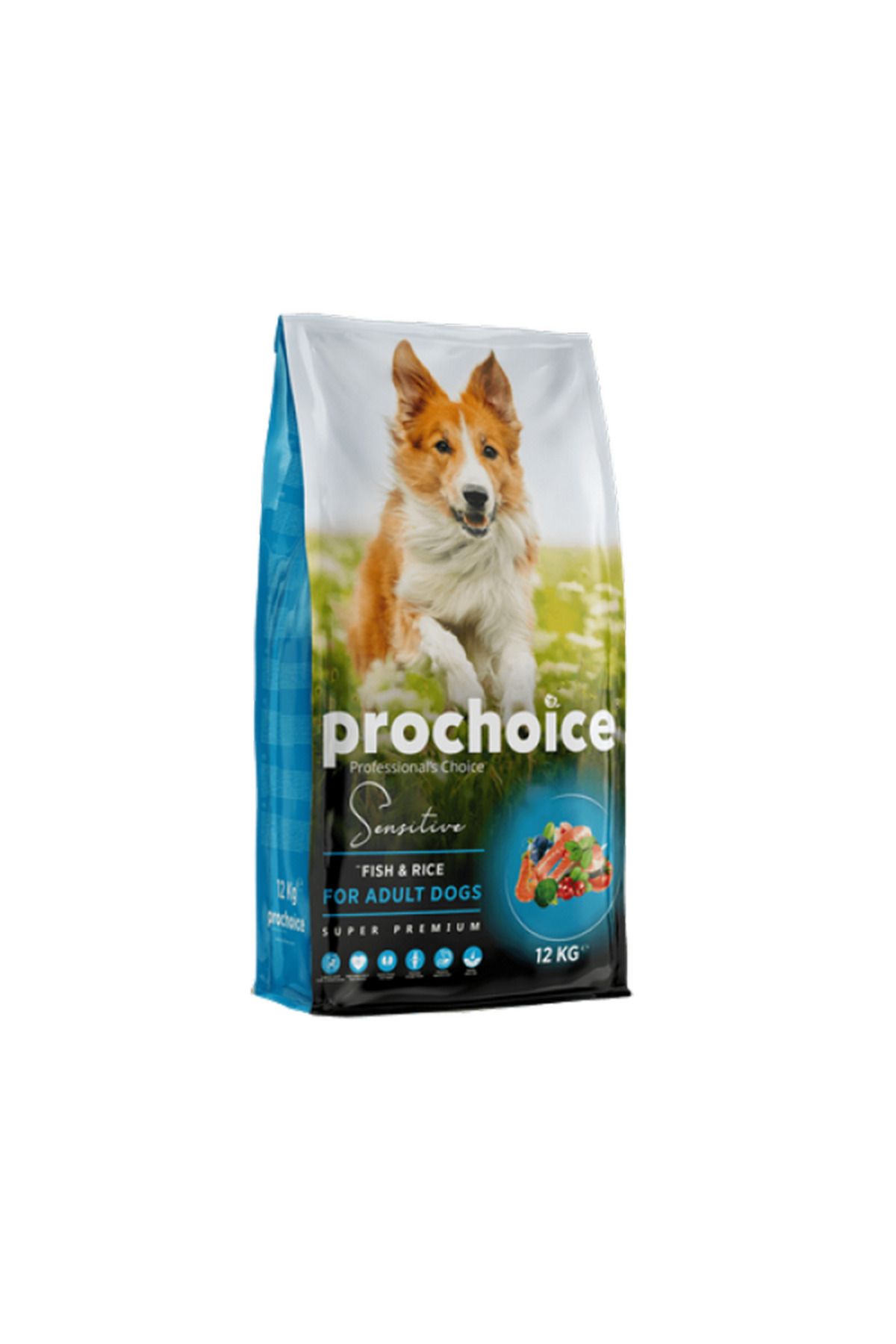 ProChoice 3 kg X 4 ADET Yetişkin Hassas Köpekler İçin, Hipoalerjenik, Balıklı Ve Pirinçli Kur DRSTR