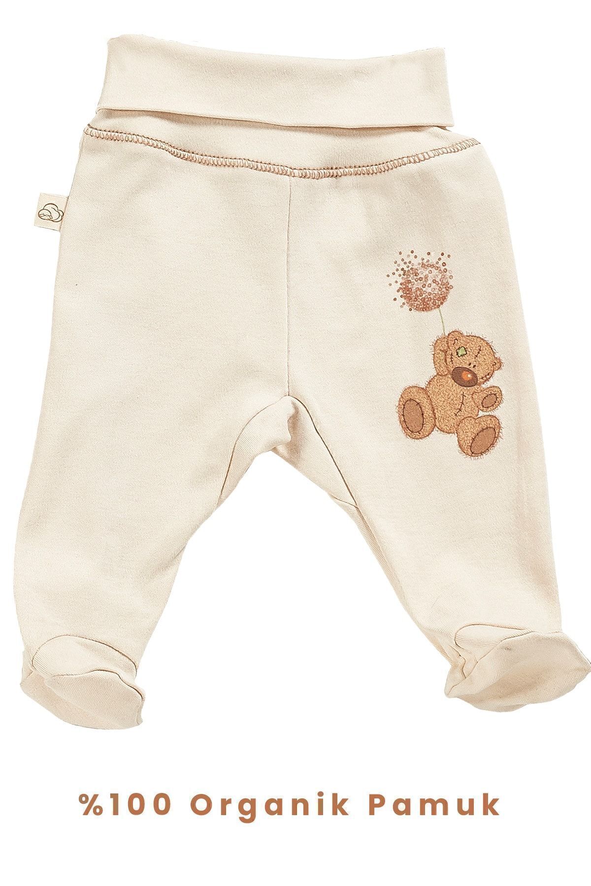 tinylamb Fluffy Bear Unisex 10 Parça %100 Pamuk Hastane Çıkışı Takımı Organik Pamuk Yenidoğan Set fotoğrafı 2 (önizleme)