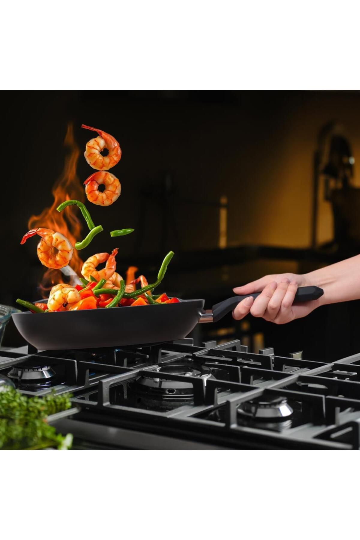Serenk-Set Tigaie Granit Excellence - 3 Piese, 20-24-28 Cm Inductie 4