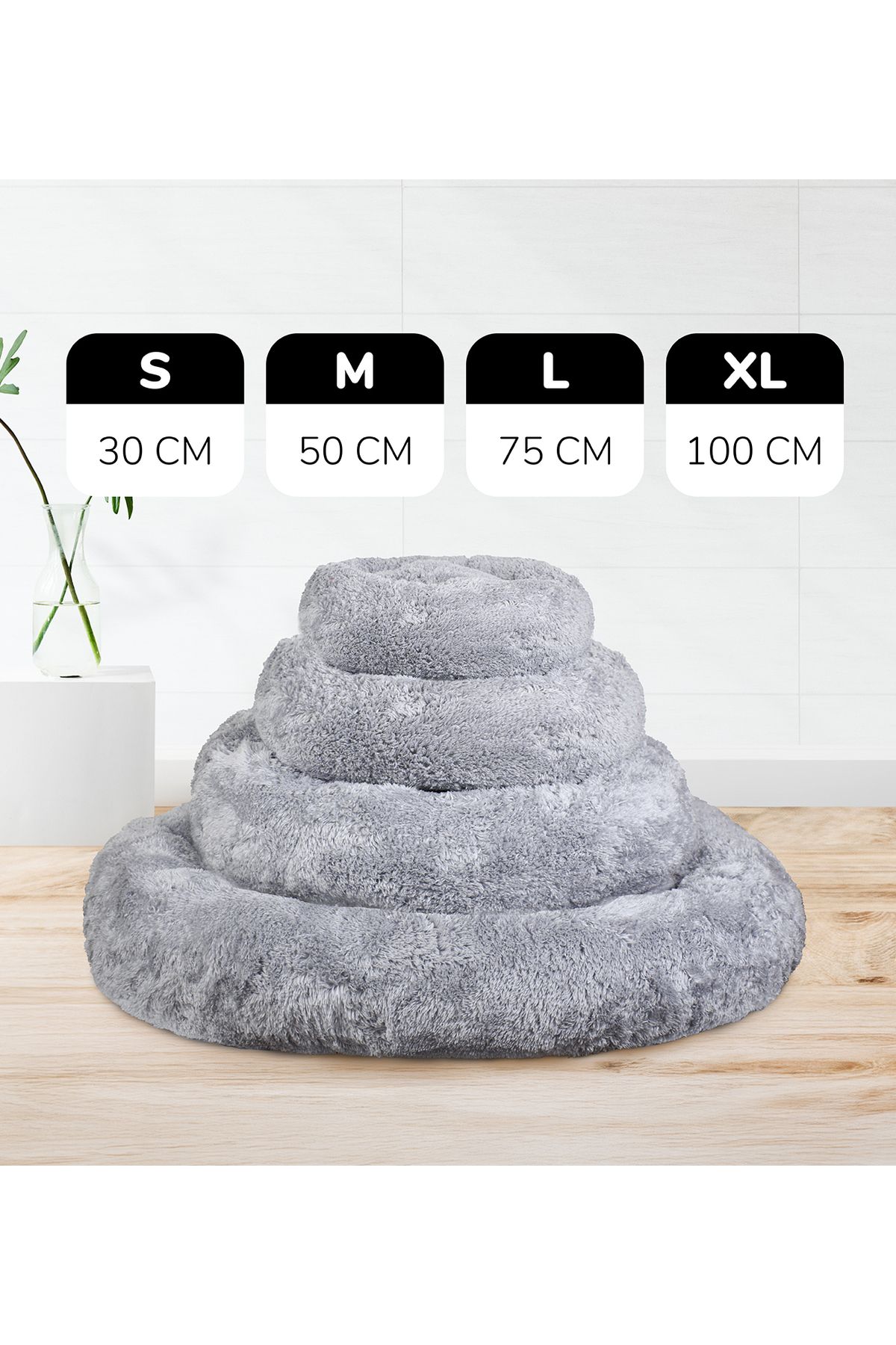 Özgüner Oyuncak-Plush Dog Bed - Soft and Comfortable Pet Bed 4