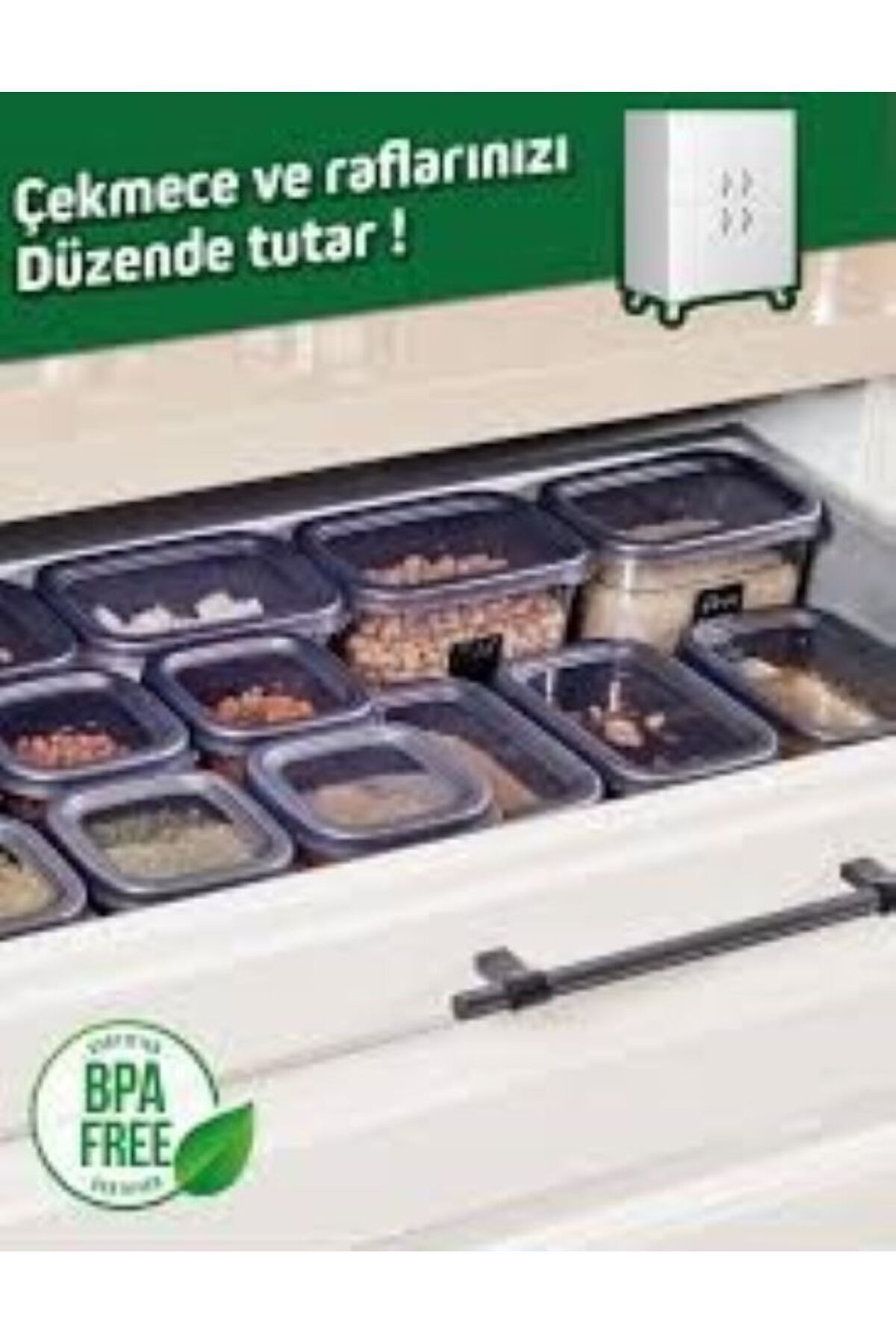 SGS-1700 ml Set of 12 Jumbo Size Unbreakable Pulses Storage Container 4