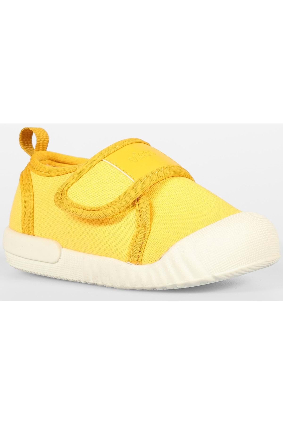 Kids Club Shoes-Vicco Rent Baby First Step Orthopedic Sports Shoes - Yellow 2