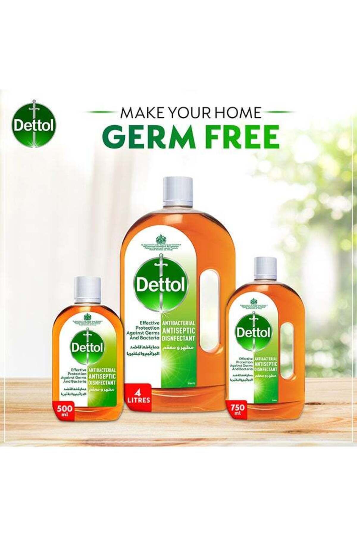 Dettol-Anti Bacterial Antiseptic Disinfectant 500mlml 5