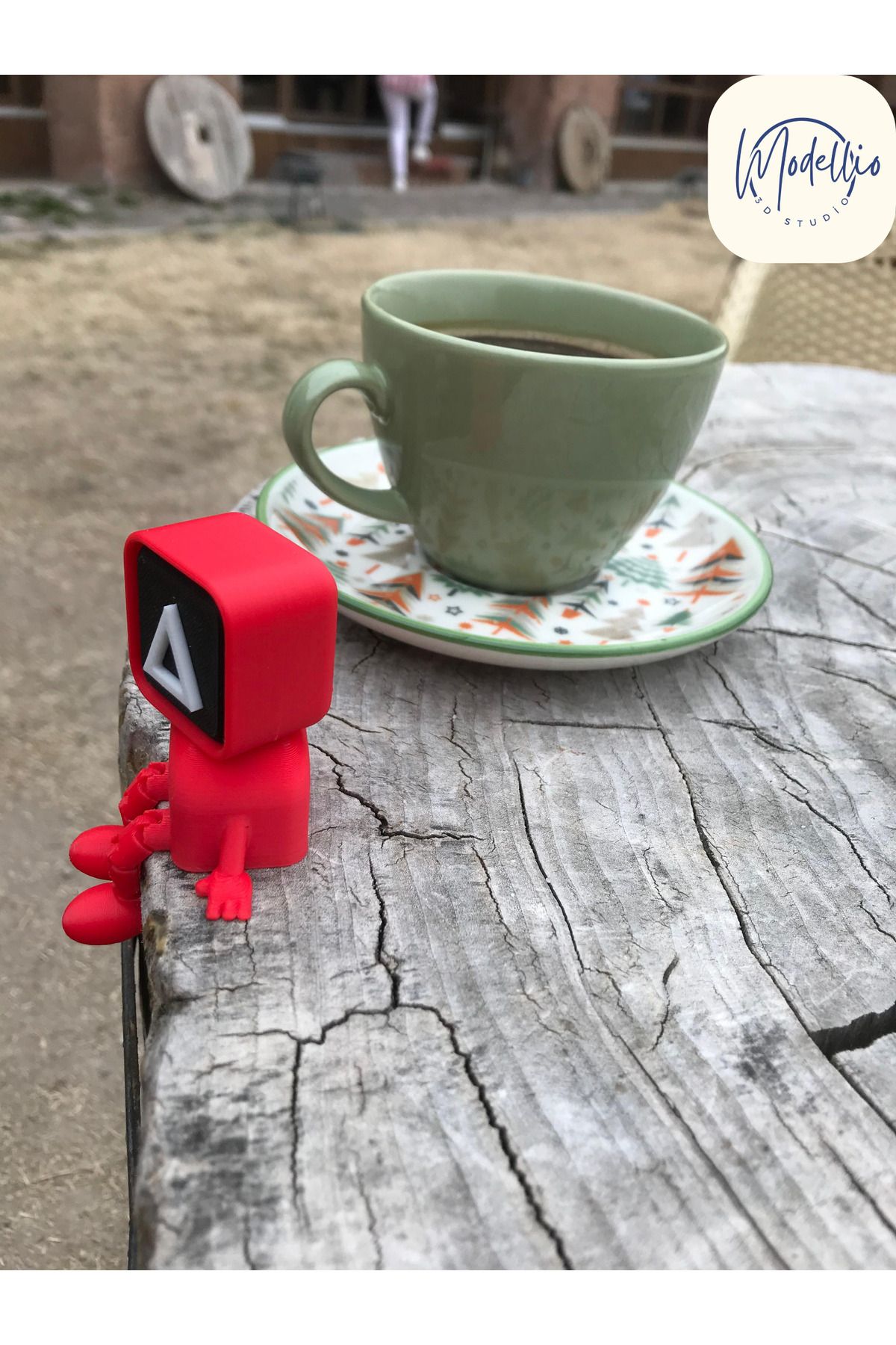 Modellio3D-Movable Squid Game Figures - Set of Three (Circle, Triangle, Square) 5
