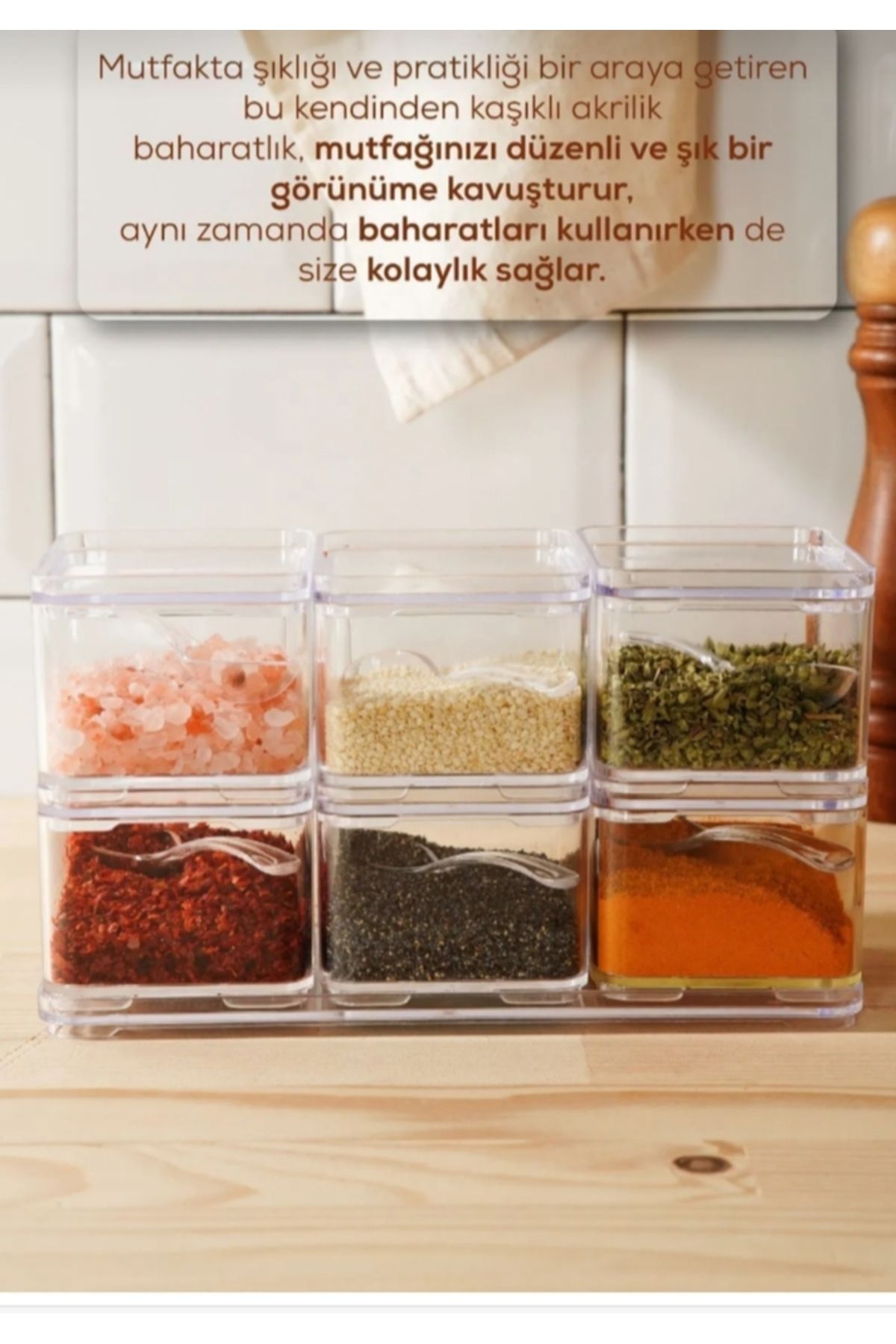 Soft Chef-Acrylic Spiceware Storage Container Refrigerator Organizer 2