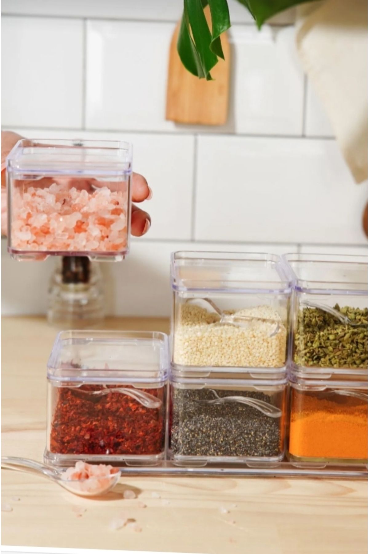 Soft Chef-Acrylic Spiceware Storage Container Refrigerator Organizer 3