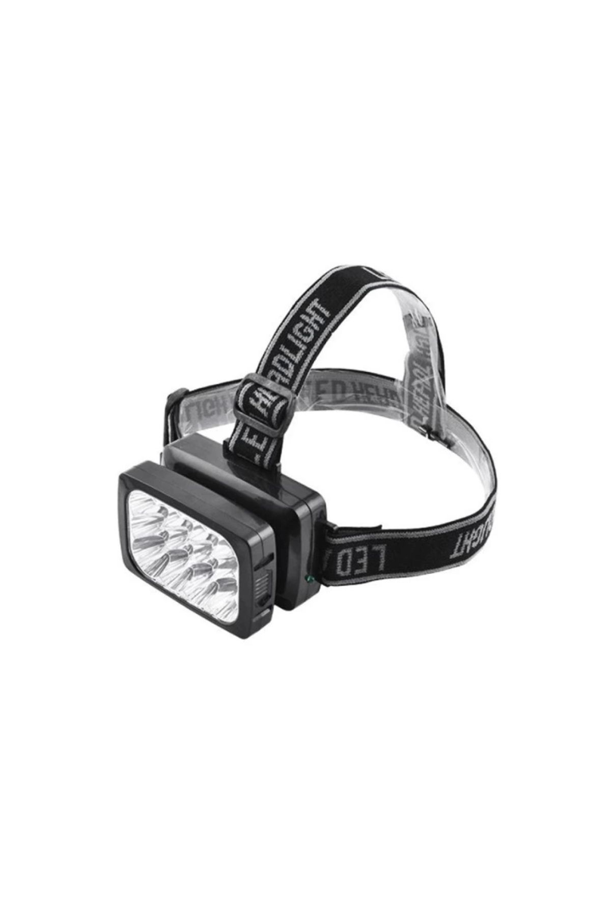shopwave 12 Ledli Güçlü Şarjlı Kafa Lambası -064