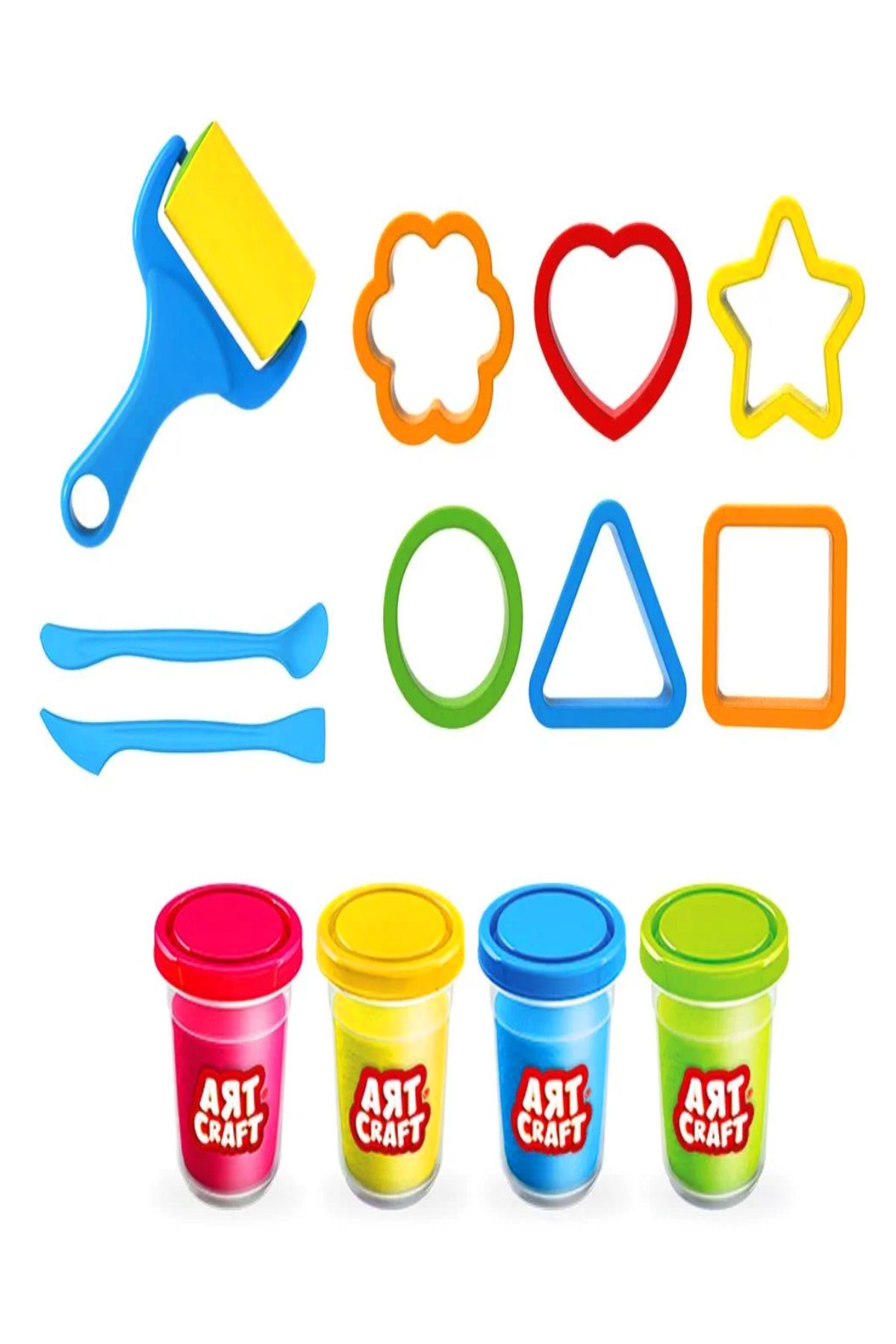 a v d a-Backpack Play Dough and Dough Mold Set with Backpack 2
