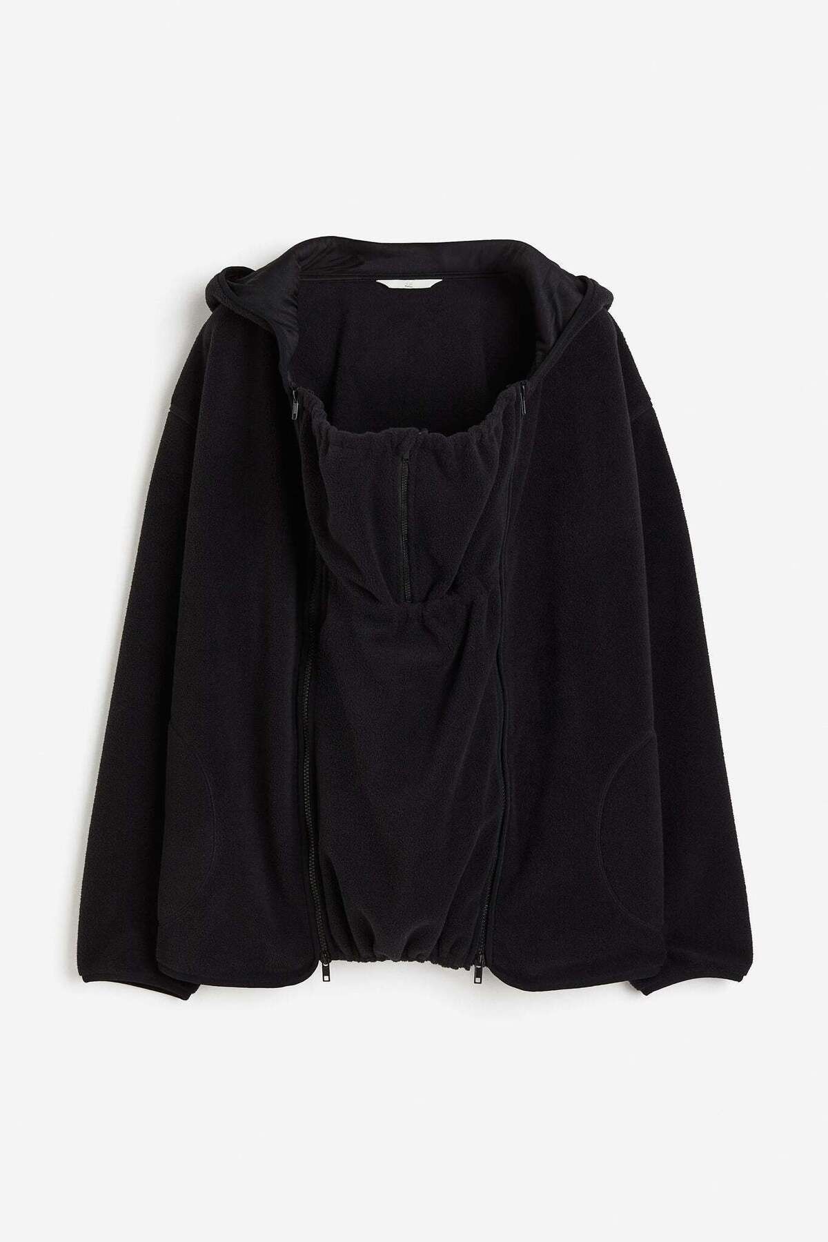 H&M-MAMA Before & After babywearing fleece jacket 2