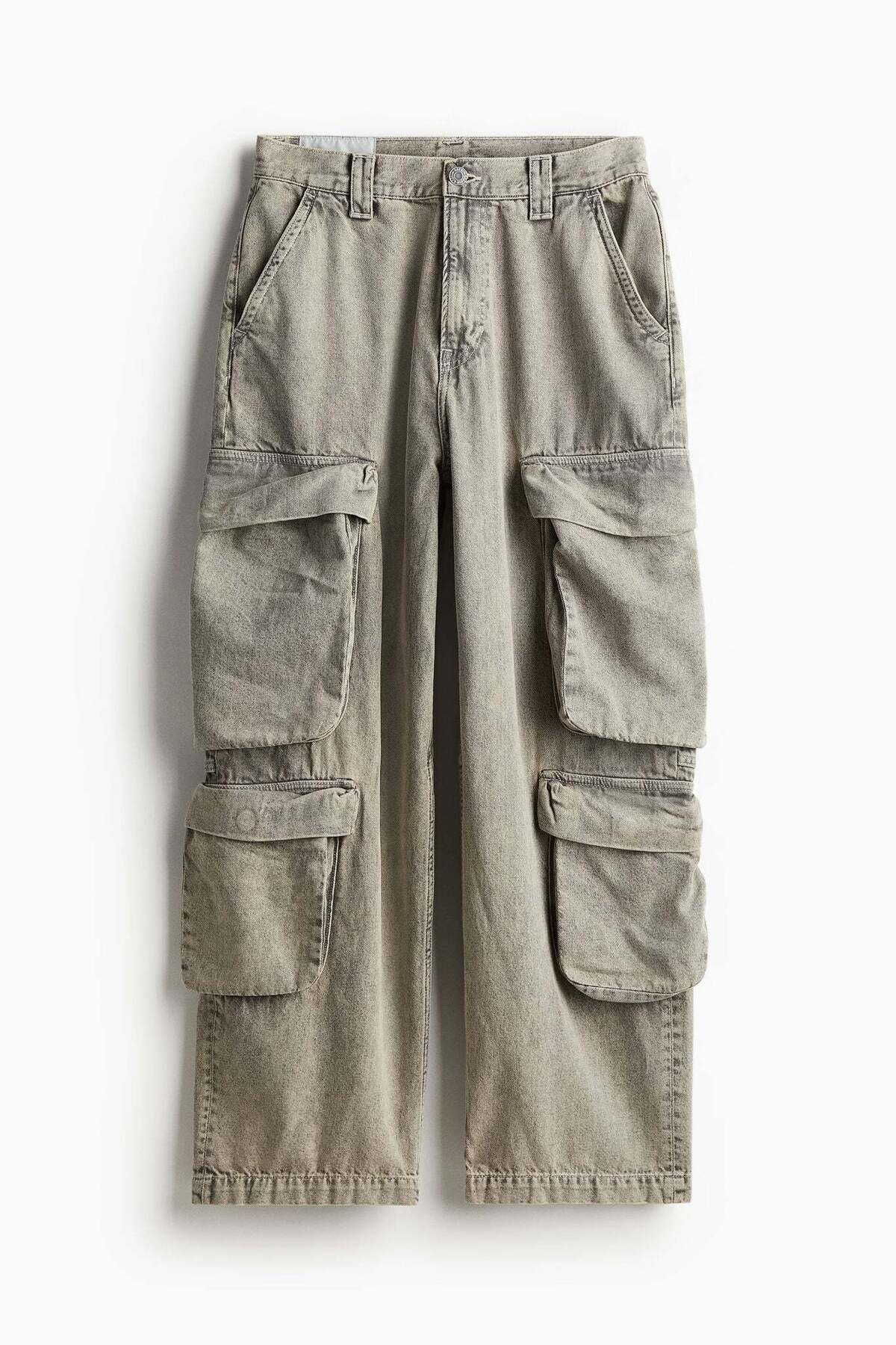 H&M-Baggy Cargo Jeans 3