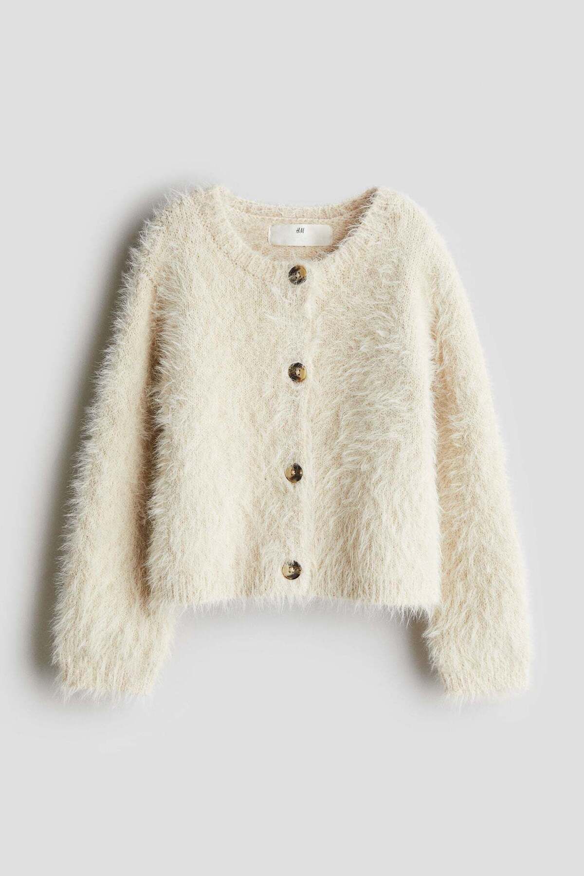 H&M-Fuzzy cardigan 5