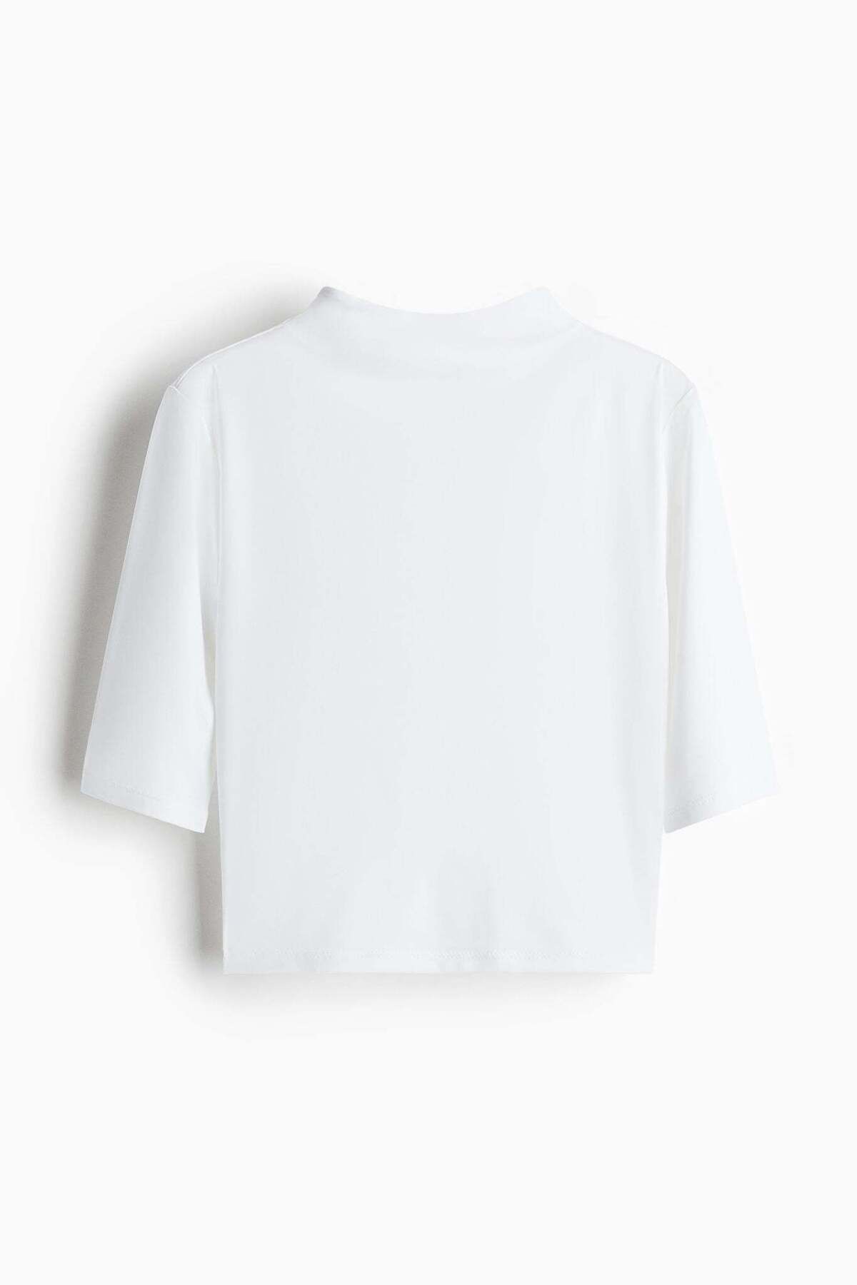 H&M-Turtleneck microfibre top 5