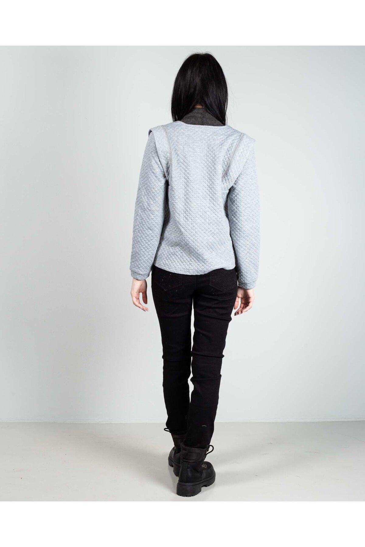Miniprix-Jacket with buttons and elastic cuffs 24MAB06015 3